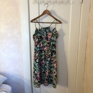 Primark Hawaiian Tropical Print Dress